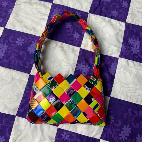 Handmade Y2K Wrapper Mini Purse - Picture 5 of 5